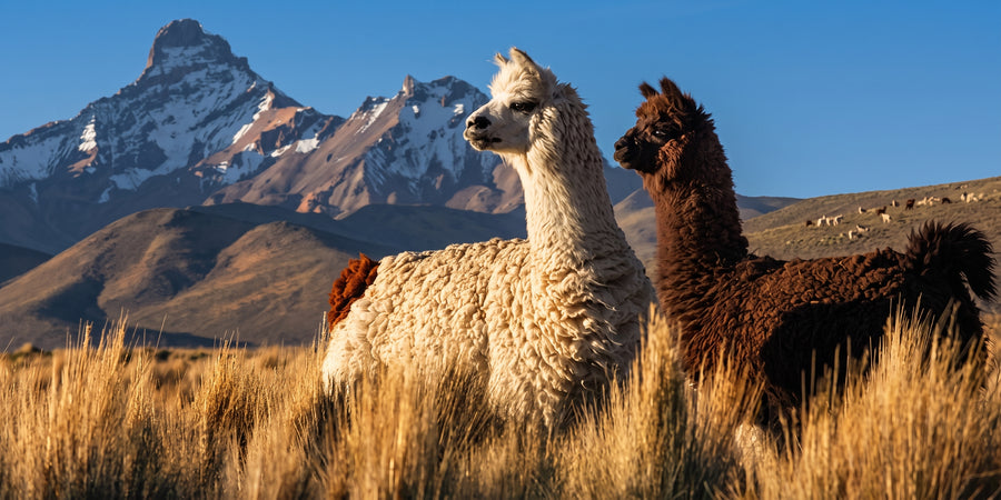 Alpaca herd